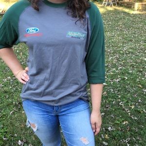 3/4 sleeve new balance T